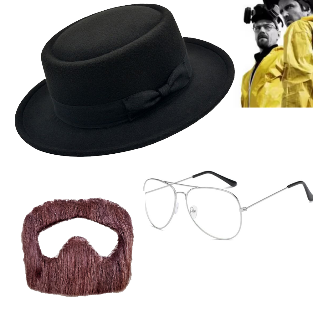Men'S Accessories Glasses - Zestaw do cosplayu Waltera White'a: broda,