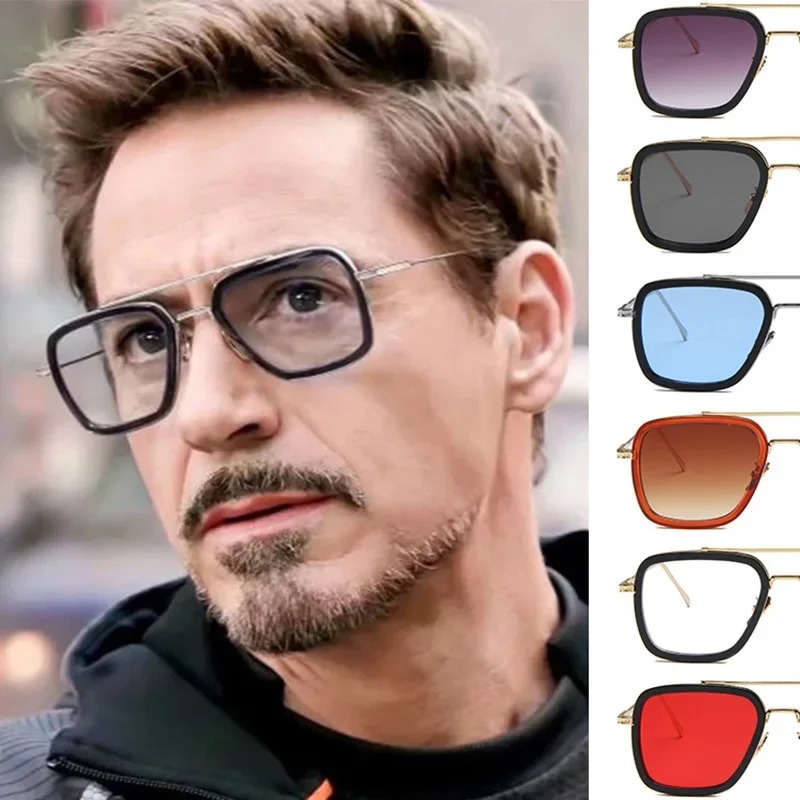 Men'S Accessories Glasses - Okulary Steam Punk Tony Stark Męskie
