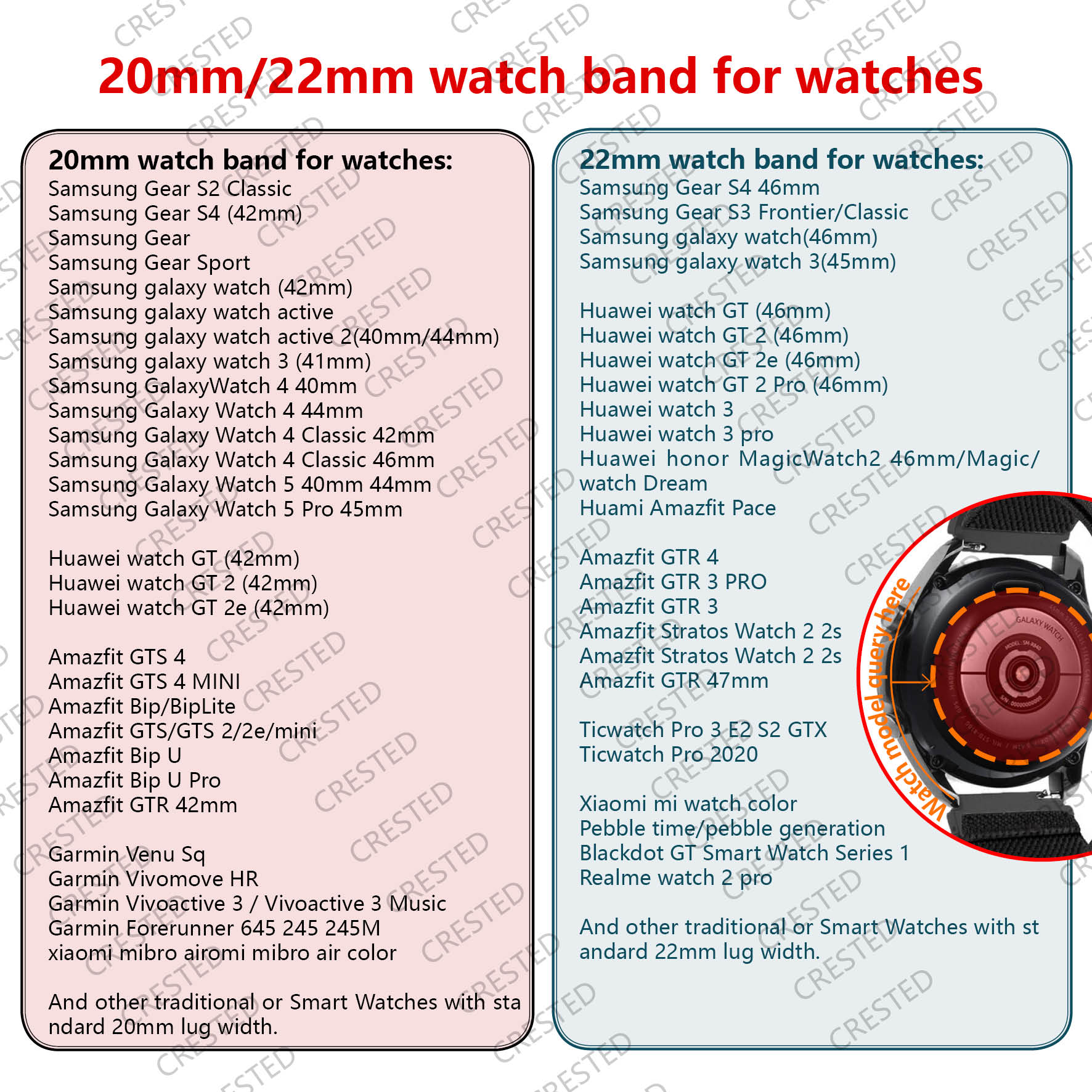Opaska 20mm/22mm dla Amazfit G – Men Accessories Website recenzja i cena