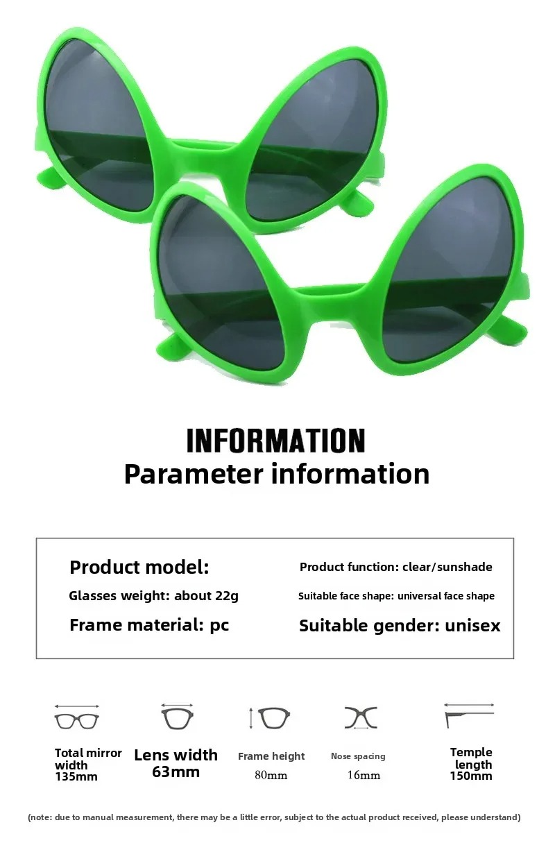 Zielone Obce Marsjańskie Niety – Men'S Accessories Glasses recenzja i cena