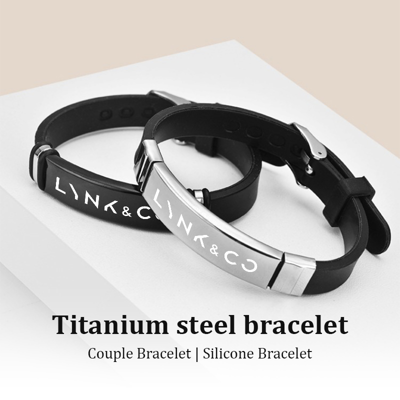 Męska bransoletka ze stali nie – Men Accessories Logo recenzja i cena
