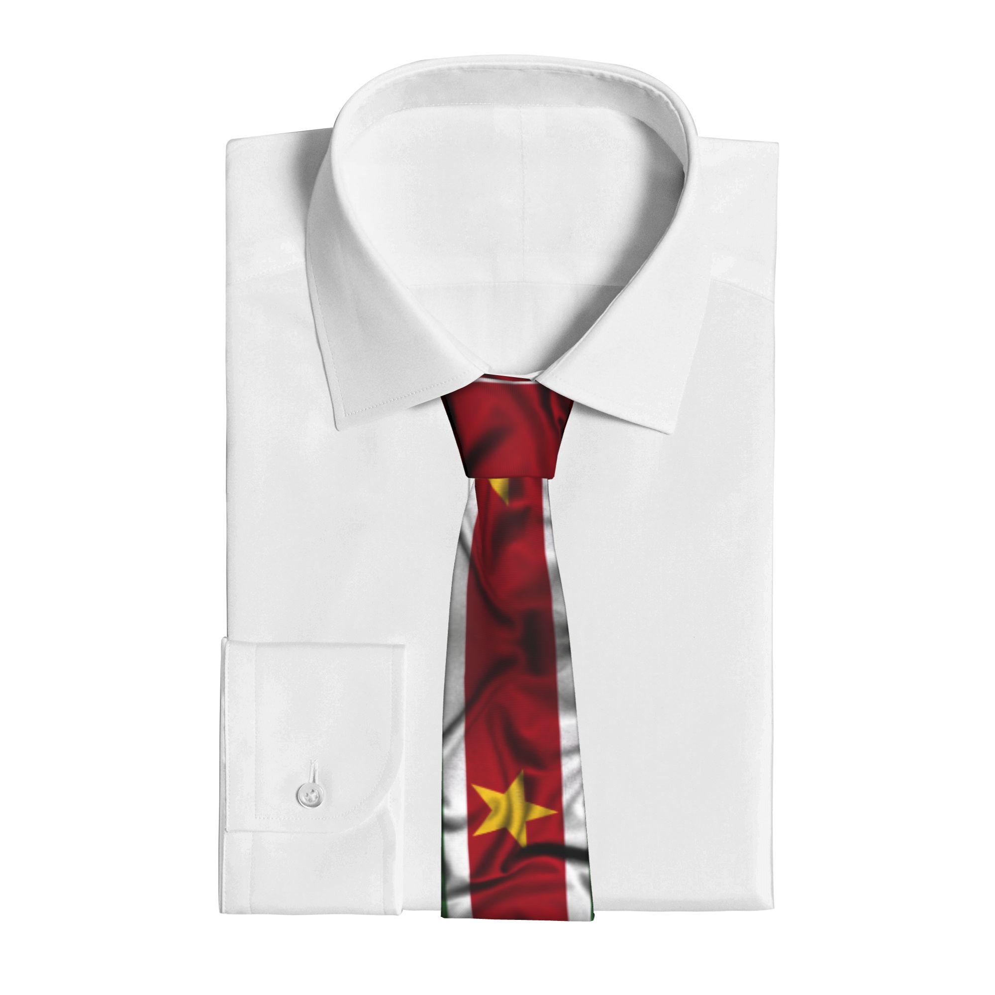Krawat z flagą Surinamu, bizne – Men'S Accessories Gift Ideas recenzja i cena